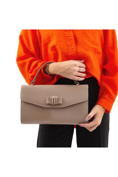 Tamer Tanca Women's Vegan Handbag Bag C 8372-619 Byn Canta