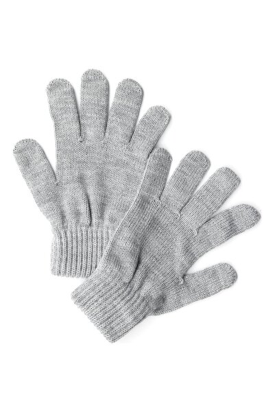 eleven market قفازات نسائية تريكو قفازات نسائية رمادية