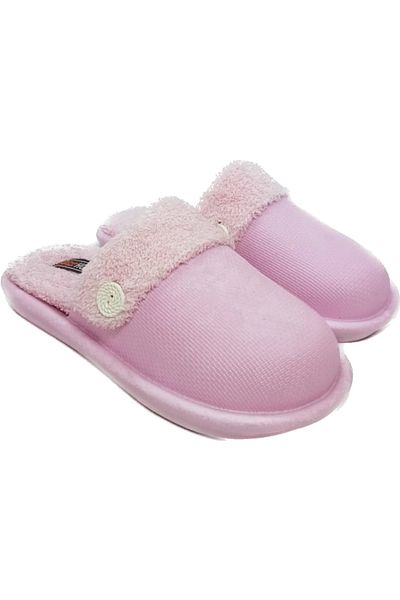 AkınalBella Women's Powder Removable and Washable Plush Slippers