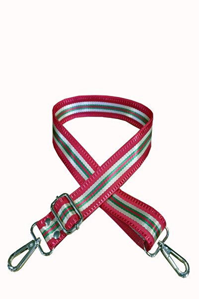 Kemer Dünyası Ιμάντας ώμου τσάντας με αξεσουάρ σε ασημί χρώμα