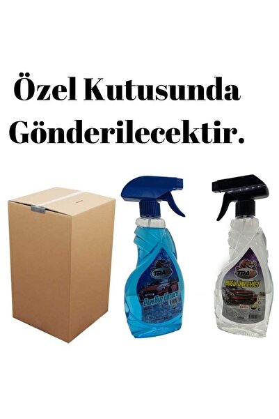 TRAX Oto Araç Cam Buz Çözücü Sprey Buz Giderici Buz Önleyici Sprey & Oto Cam ...
