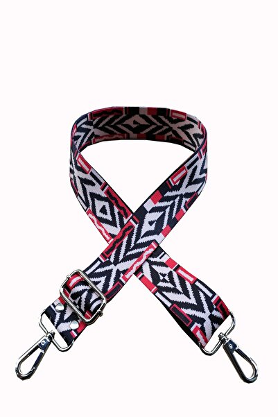 Kemer Dünyası Ιμάντας ώμου τσάντας με αξεσουάρ σε ασημί χρώμα