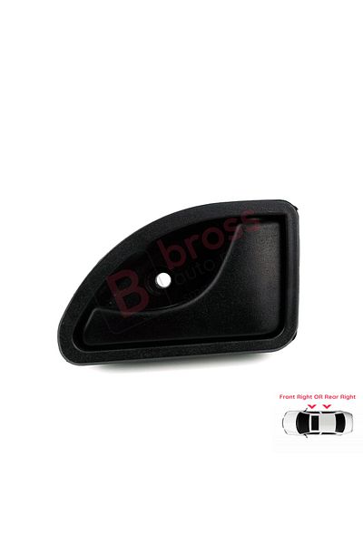 Bross Otomotiv Renault Kangoo Twingo Mk1 Compatible Inner Right Door Handle Black7700309314