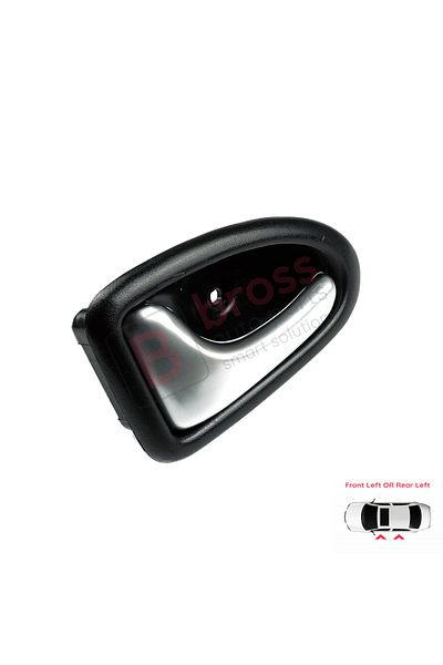 Bross Otomotiv Inner Front Or Rear Left Door Handle Chrome Plated For Renault