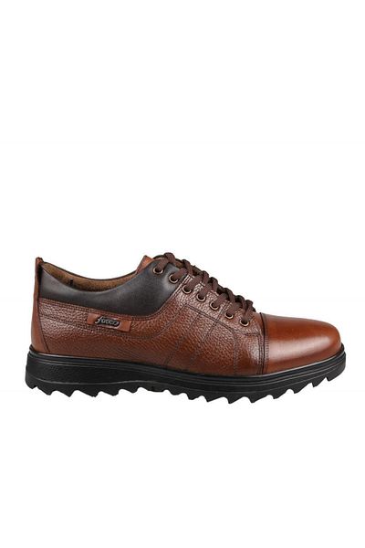 Fosco Ανδρικά παπούτσια casual 2904 από γνήσιο δέρμα Tan