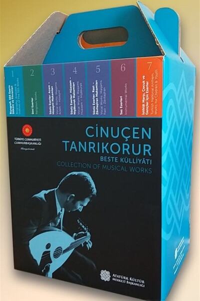 Atatürk Kültür Merkezi Yayınları Cinuçen Tanrıkorur Beste Külliyatı (7 Cilt Takım)