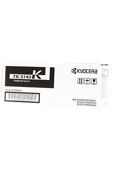 KYOCERA Tk-5140k M6030/6530/p6130 Siyah Toner Orjinal 7.000 Sayfa 1t02nr0nl0