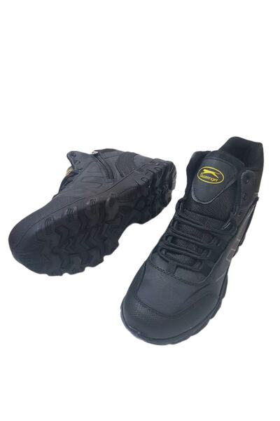 Slazenger Fermuarlı Erkek Koyu Gri Outdoor Bot