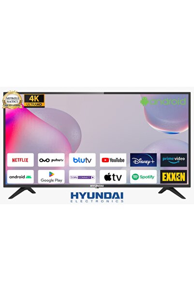 Hyundai 65hyn2104 65'' 165cm Ekran Android 4k Full Hd Kendinden Uydulu Wifi S...