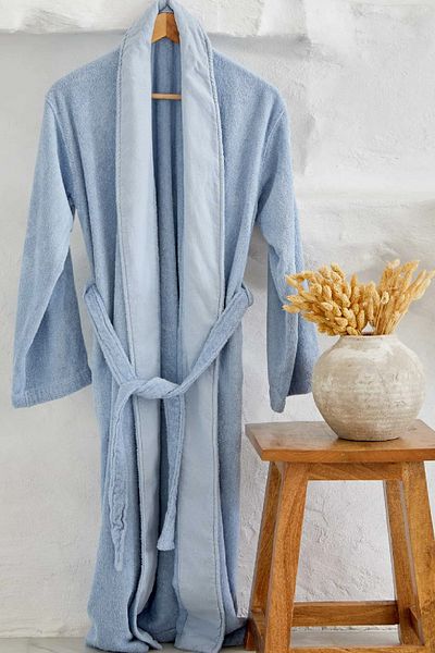 Karaca Home Μπουρνούζι 4 Element Blue 100% βαμβάκι kimano S/m Water
