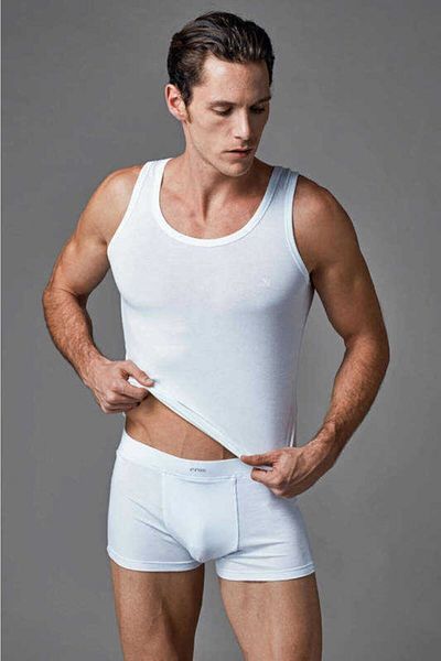 Muraty Ανδρικό σετ μπόξερ White Eros Athlete