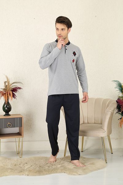 Rimoli 100% Cotton Single Jersey Men's Pajama Set 2031