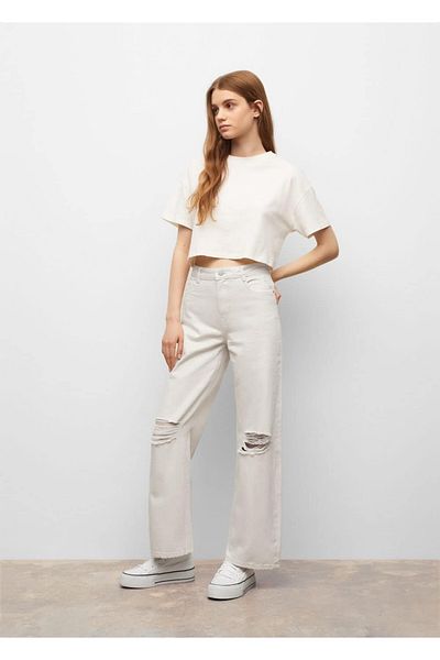 Mango Teen Blugi Gri Pentru Copii