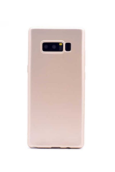 ZM STORE Samsung Galaxy Note 8 Uyumlu Kılıf Premier Gold Silikon Kapak