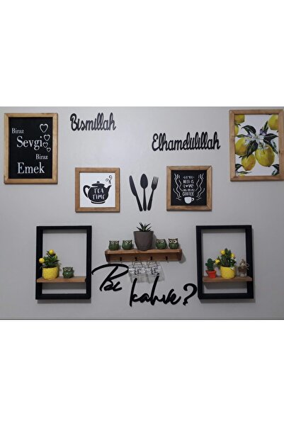 woodhomeworks Gerçek Ahşap Mutfak Dekor