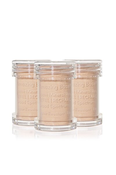 Jane Iredale Amazing Base® Loose Mineral Powder Refill Spf20 #amber ( 3 Refil...