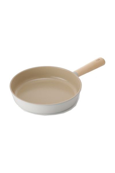 NEOFLAM Fika Beige Pot and Pan Set 7 Pieces 18x22x26 Pot 24 Pans