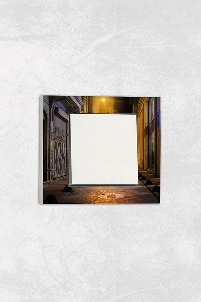 markcat Ovivo grano UV Printed Street Pattern White Single Decorative Switch Socket Frame Set