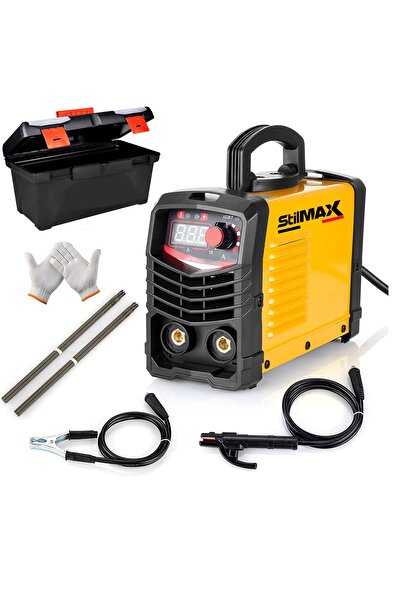 stilmax Germany Pro Mma200x Çift Kart Igbt Inverter Kaynak Makinesi Dijital Ekran Göstergeli 200a Çantalı