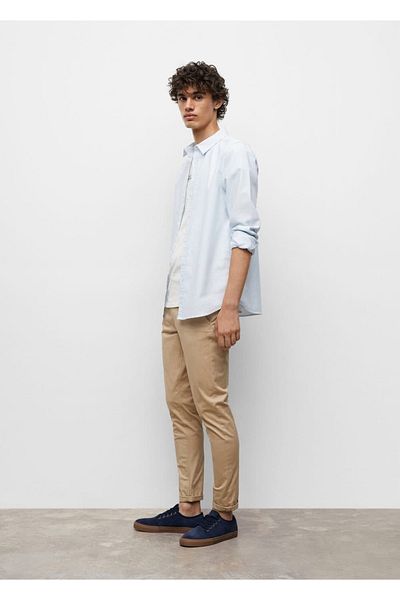 Mango Teen Cămașă Regular Fit din bumbac organic
