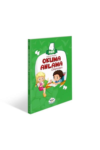öğretmen evde 4. Sınıf Okuma Anlama Kitabı 4. Sınıf 5n1k Okuma Anlama Kitabı - Yayınları