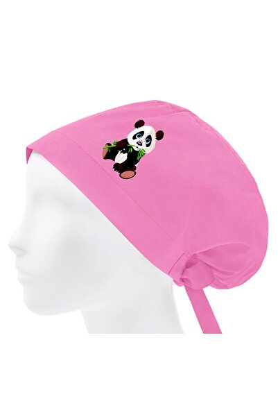 bonecim Bonnet Hijab Tema Panda Doctor Asistenta Spital Chirurgie Medicala Bo...