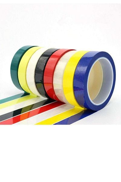 Kaizen Market 5s Board Writing Board Separator Black Strip Tape (Pack of 5)