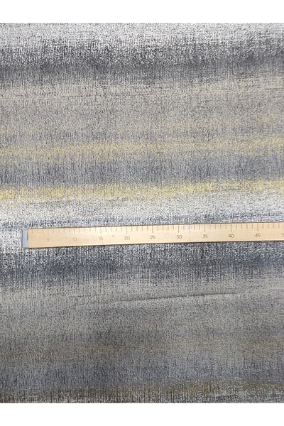Evcimenhome Ζακάρ Υφαντό Τεμάχιο Ύφασμα 120cmx140cm Stripegold