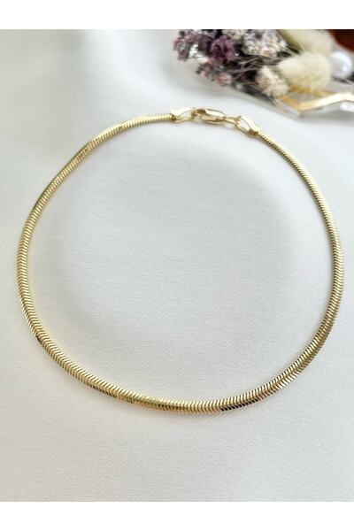 14 KUYUMCULUK 2 Mm Italyan Balıksırtı Bileklik-20cm