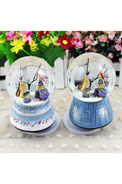 Hediyezen Romantik Işıklı Müzikli Orta Boy Kar Küresi