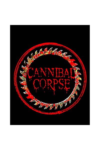 Z zepplin Cannibal Corpse Chainsaw Patch mare pe spate