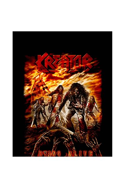 Z zepplin Kreator Dying Alive Patch mare pe spate