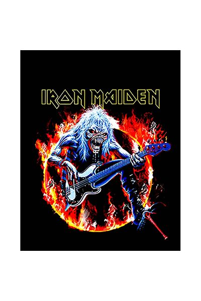 Z zepplin Patch pentru spate mare Iron Maiden Fire