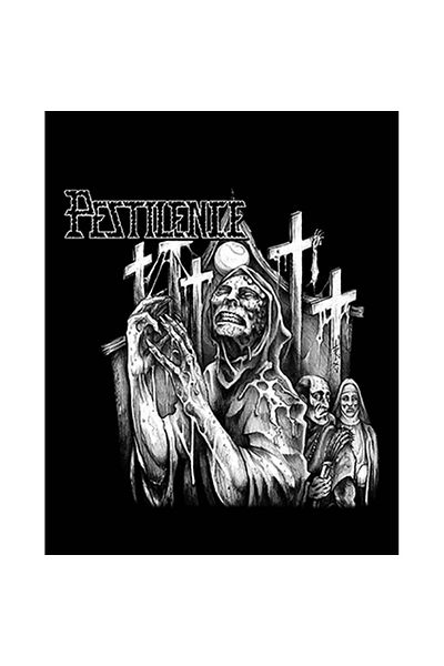 Z zepplin Pestilence The Dysentery Penance Patch mare pentru spate