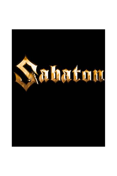 Z zepplin Patch de spate mare cu logo Sabaton auriu