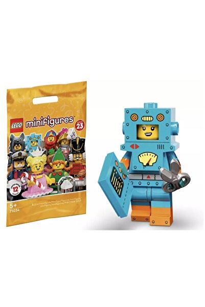 LEGO 71034 Minifigür Seri 23 - 6 Cardboard Robot Minifigür