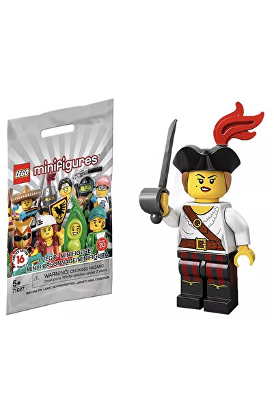 LEGO 71027 سلسلة مجسمات صغيرة 20 5 - مجسم صغير لفتاة القرصان