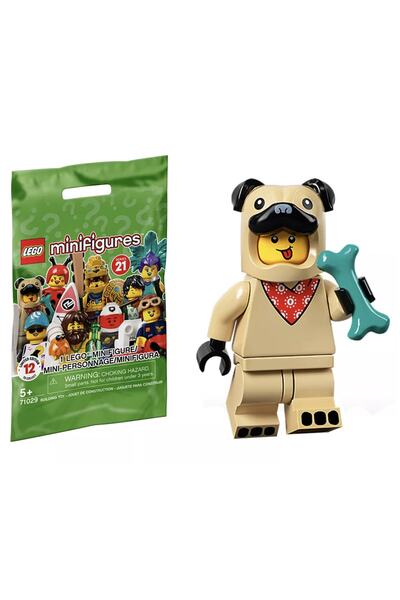 LEGO 71029 Minifigure Series 21 5 - Pug Costume Guy Minifigure