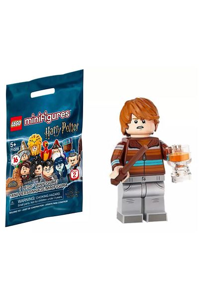 LEGO Harry Potter Minifigure Series 2 71028 - 4 Ron Weasley Minifigures