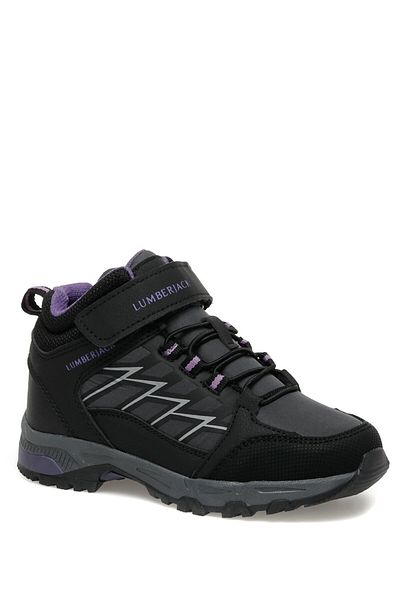lumberjack Frog Hi Jr 2pr Black Girl's Outdoor Boots