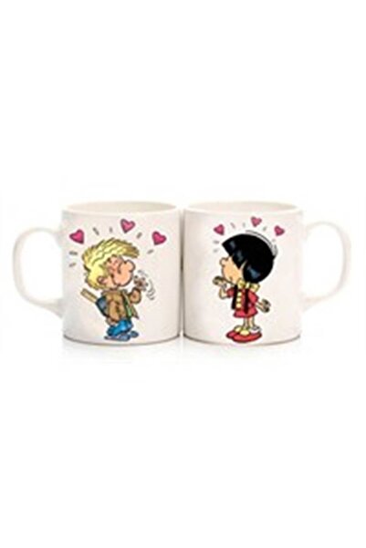 sıradışıhediyem أكواب Love Dear Couple (سيتم إرسال قطعتين)