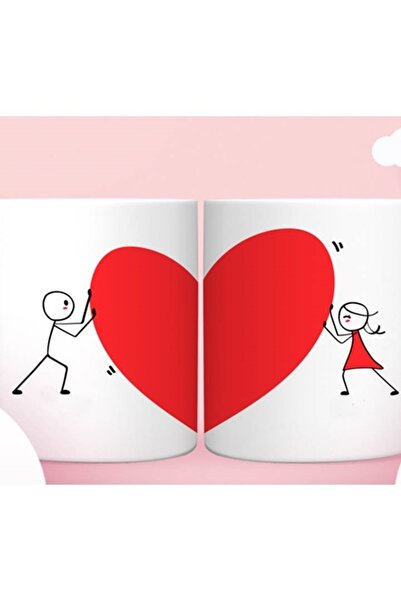 sıradışıhediyem أكواب Love Dear Couple (سيتم إرسال قطعتين)