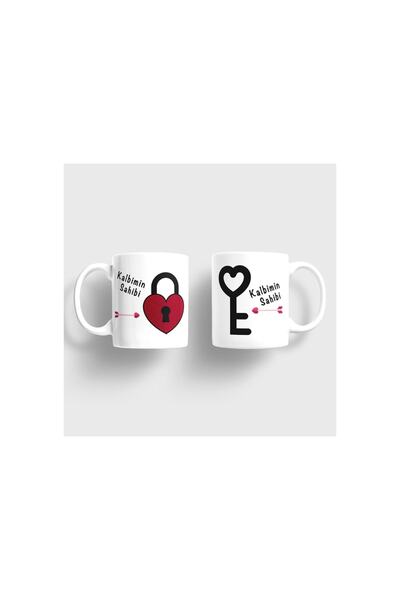 sıradışıhediyem Çift Sevgili Aşk Evli Kanka Ikili Kupa Bardak 2 Adet Gönderil...