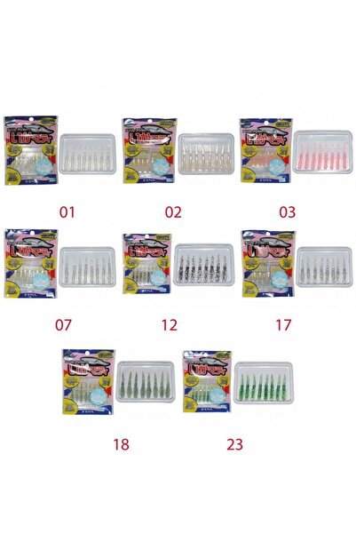 HAYABUSA Fs 302 Fina Sübye 4cm Lrf Silikon Suni Yem 8'li Paket