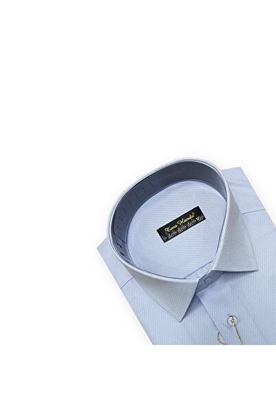 TWO HANDS Чоловіча класична сорочка з довгими рукавами, зручним кроєм, кишенями та манжетами 548