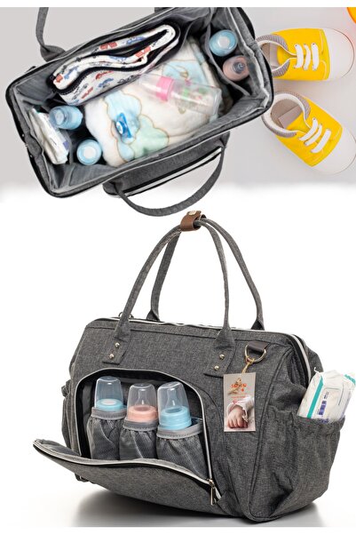 Sahra 5 Piece Birth Set Baby Care Bag, Hospital Exit, 7-Piece Wipes, 3-Piece Socks and 0-3 Months Baby Body