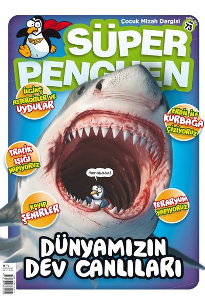 Süper Penguen Çocuk Mizah Dergisi 73. Sayı