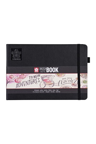 Sakura Sketch-note Book 21x15cm 140gr 80 Yaprak