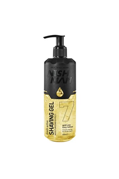 NISHMAN No7 Gold One Traş Jeli 400 Ml