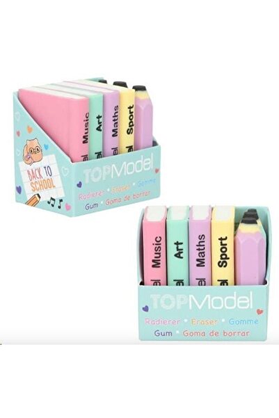 Top Model Mini Eraser Set